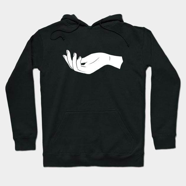 Hand Offering Hoodie by Peggy Dean